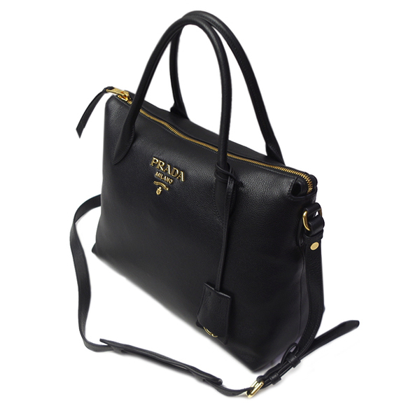 Prada Vitello Daino Bag Nero Black - Picture 3 of 4
